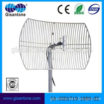 high gain 22dbi GSM grid parabolic antenna for signal projector and signal receiver